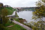 Grodno-Widok na rzekę Niemen