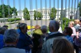 Wilno-Przed Pałacem Prezydenckim