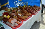 Stanisławów-kramy z żywnością
