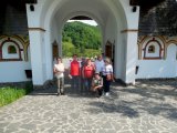 Brama główna w klasztorze Barsana           