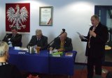 V-ce Prezes Alojzy Janusz przedstawia plan pracy Zarządu Koła SEiRP w Gorlicach na 2015 rok 