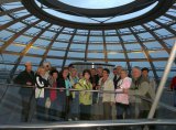 Taras widokowy pod kopułą Bundestagu