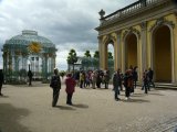 Przy pałacu Sanssouci